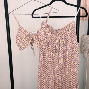 American Threads floral two piece set